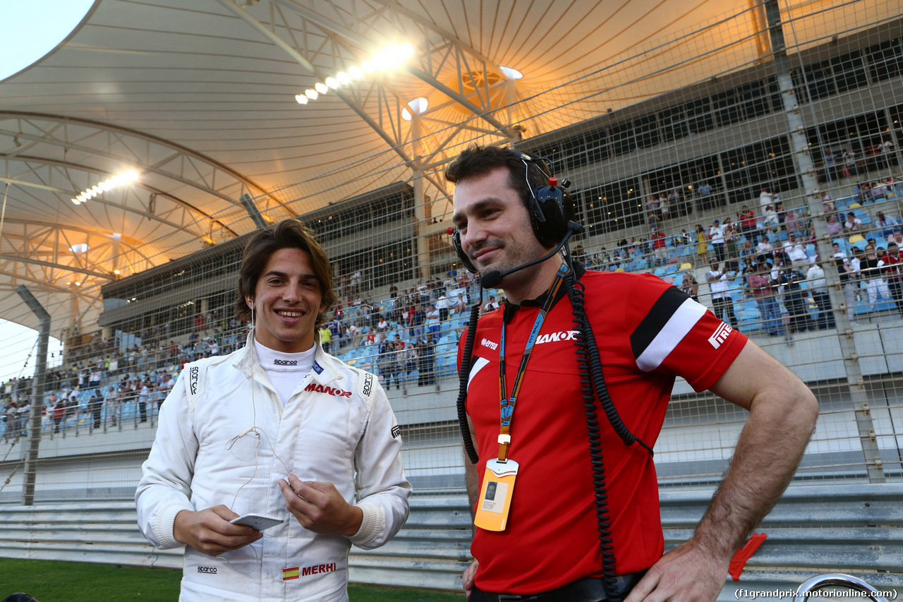 GP BAHRAIN, 19.04.2015 - Gara, Roberto Merhi (ESP) Manor Marussia F1 Team