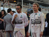 GP BAHRAIN, 19.04.2015 - Gara, Lewis Hamilton (GBR) Mercedes AMG F1 W06 e Nico Rosberg (GER) Mercedes AMG F1 W06