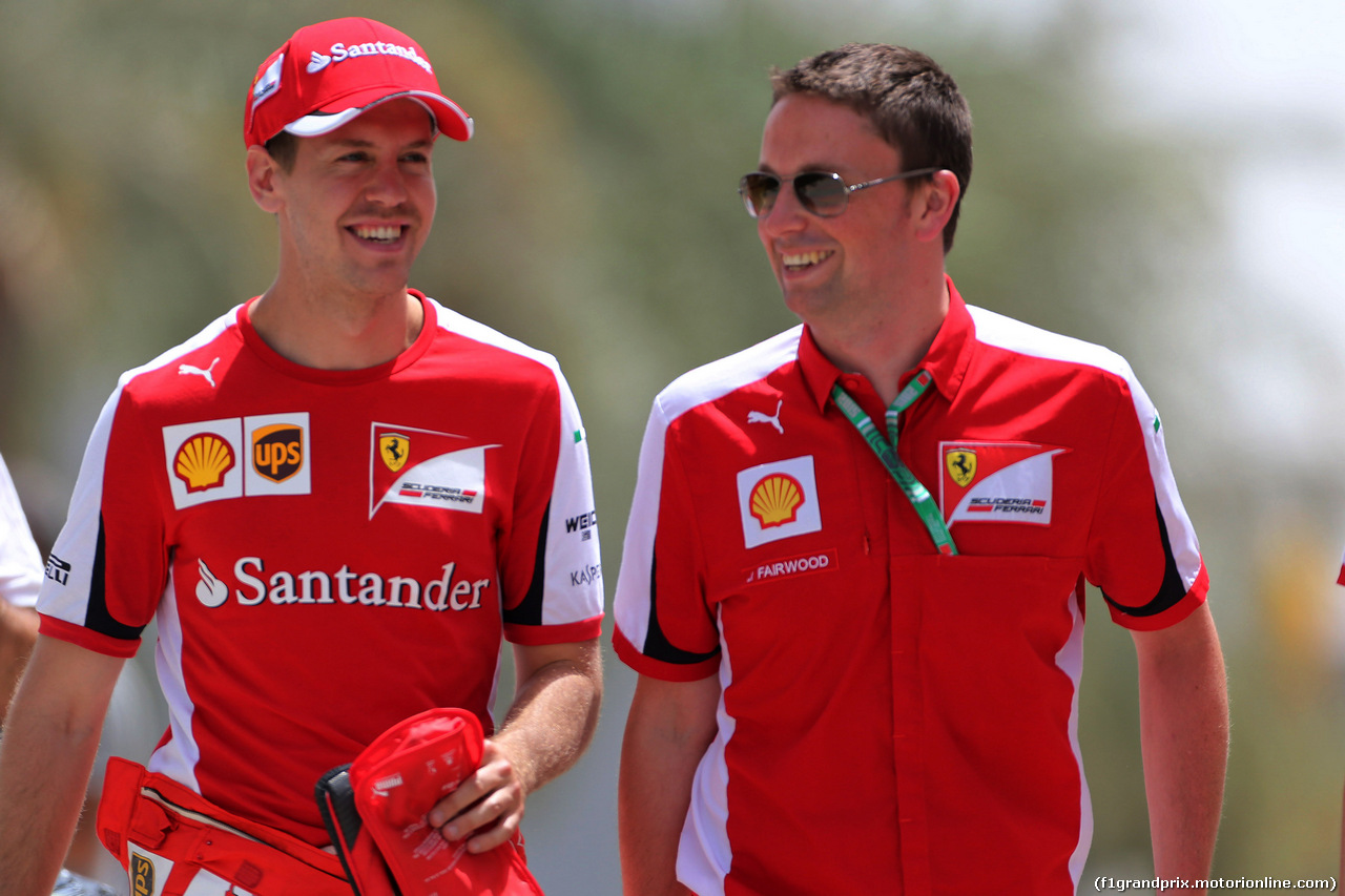 GP BAHRAIN, 16.04.2015 - Sebastian Vettel (GER) Ferrari SF15-T