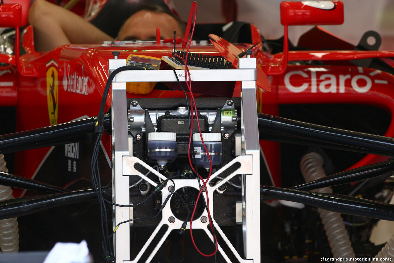 GP BAHRAIN, 16.04.2015 - Ferrari SF15-T, detail
