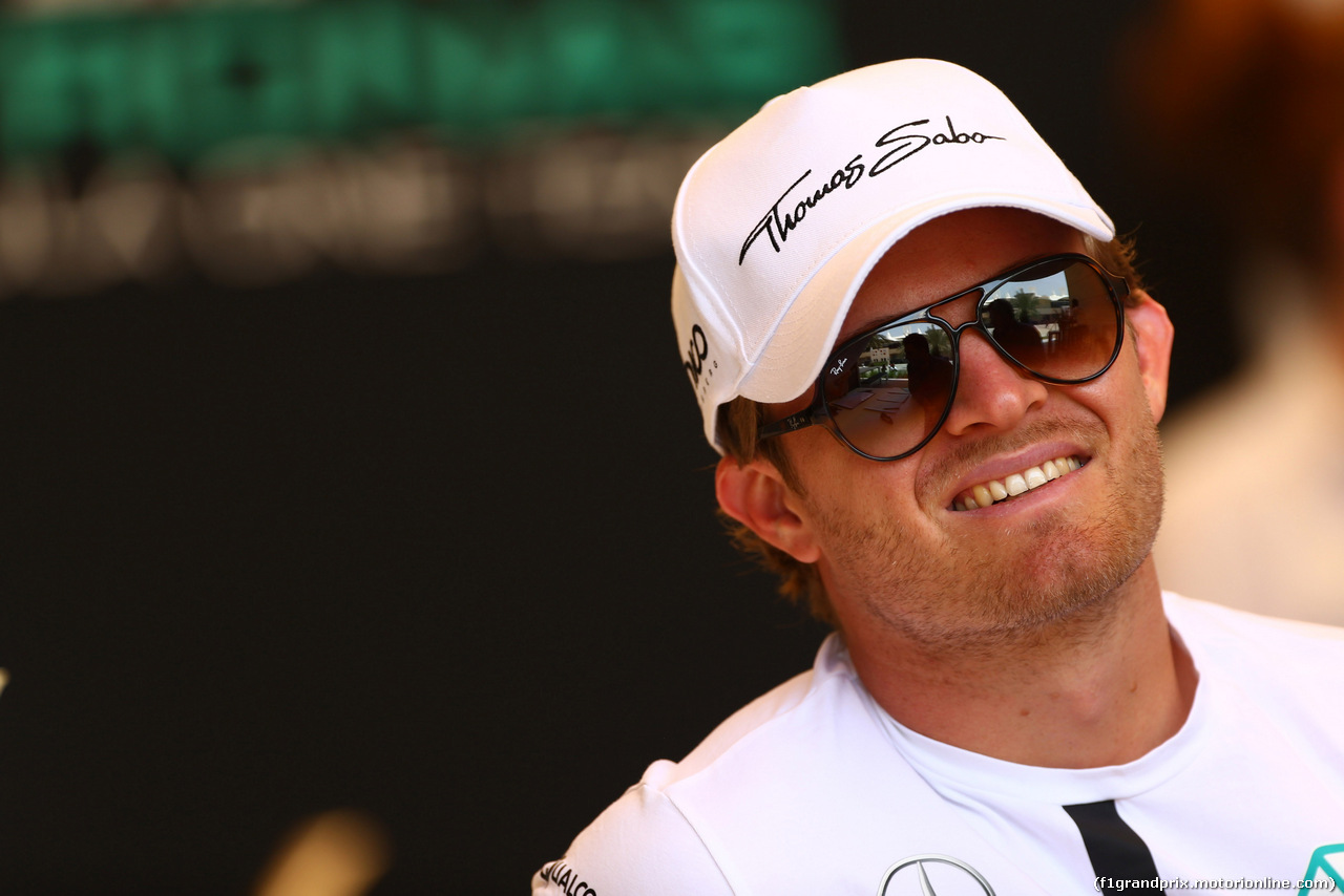 GP BAHRAIN, 16.04.2015 - Nico Rosberg (GER) Mercedes AMG F1 W06