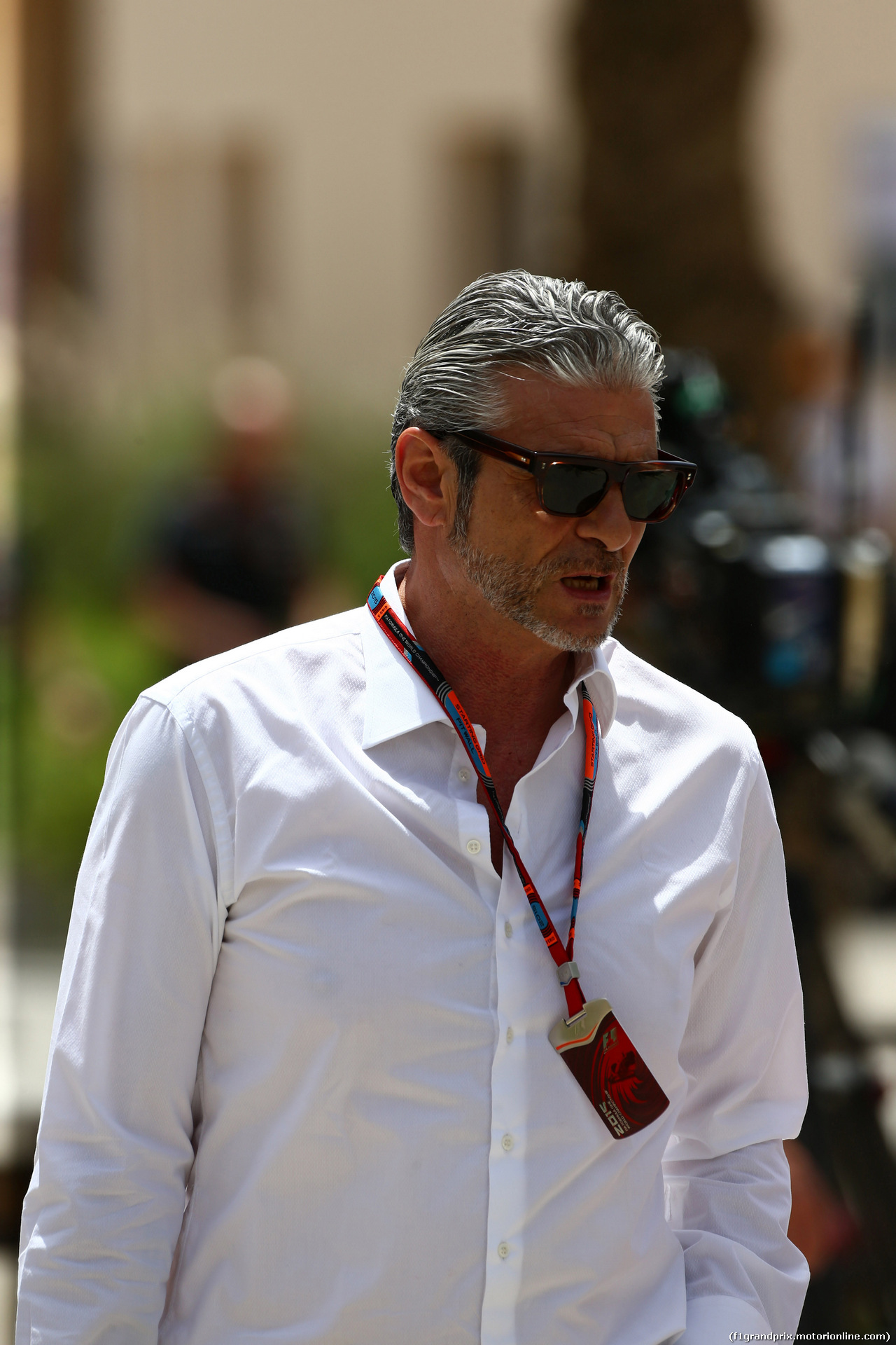 GP BAHRAIN, 16.04.2015 - Maurizio Arrivabene (ITA) Ferrari Team Principal