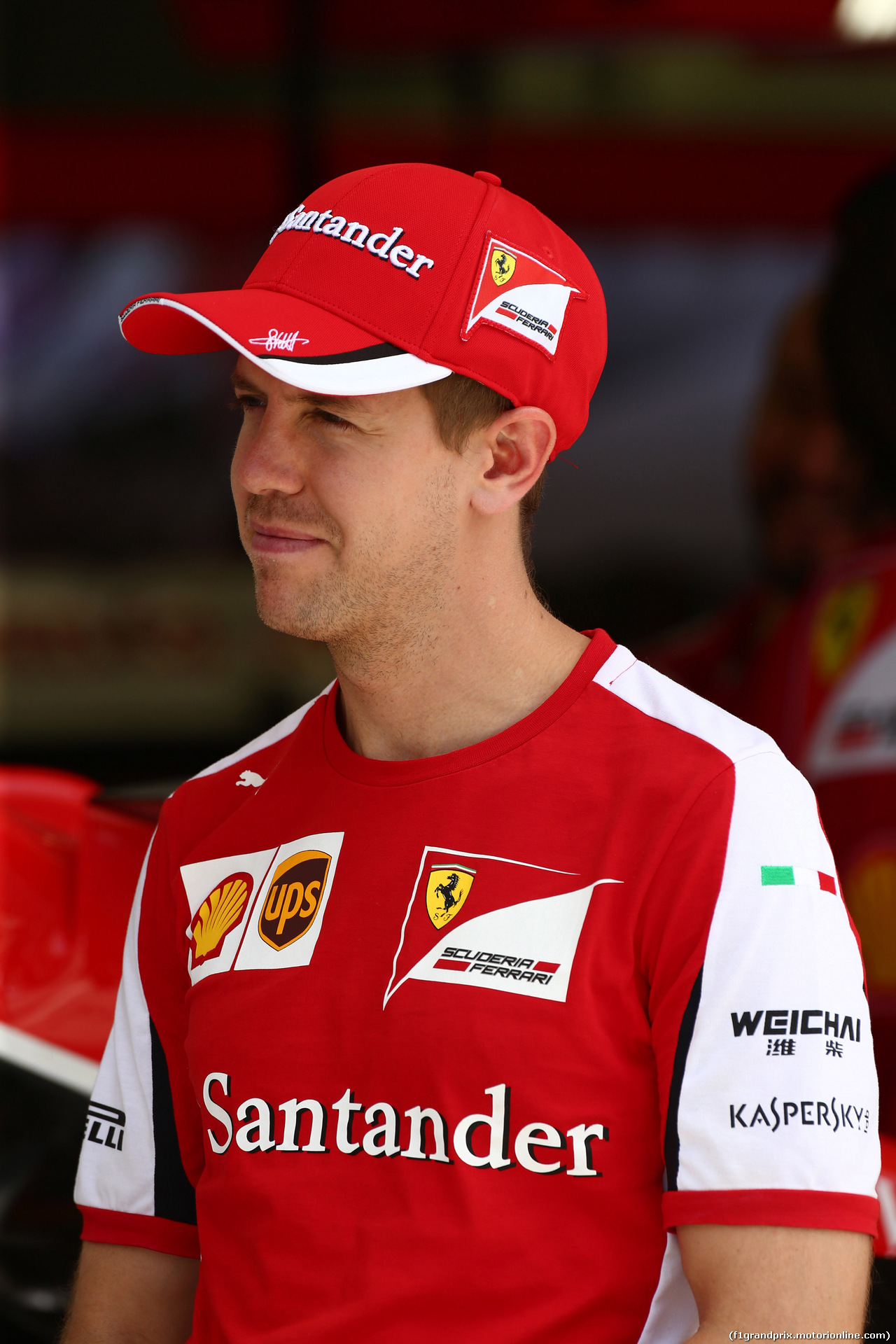 GP BAHRAIN, 16.04.2015 - Sebastian Vettel (GER) Ferrari SF15-T