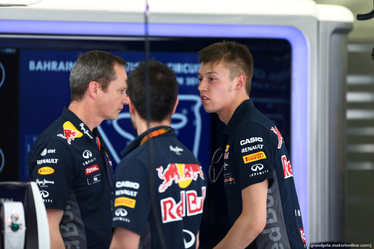 GP BAHRAIN, 16.04.2015 - Daniil Kvyat (RUS) Red Bull Racing RB11