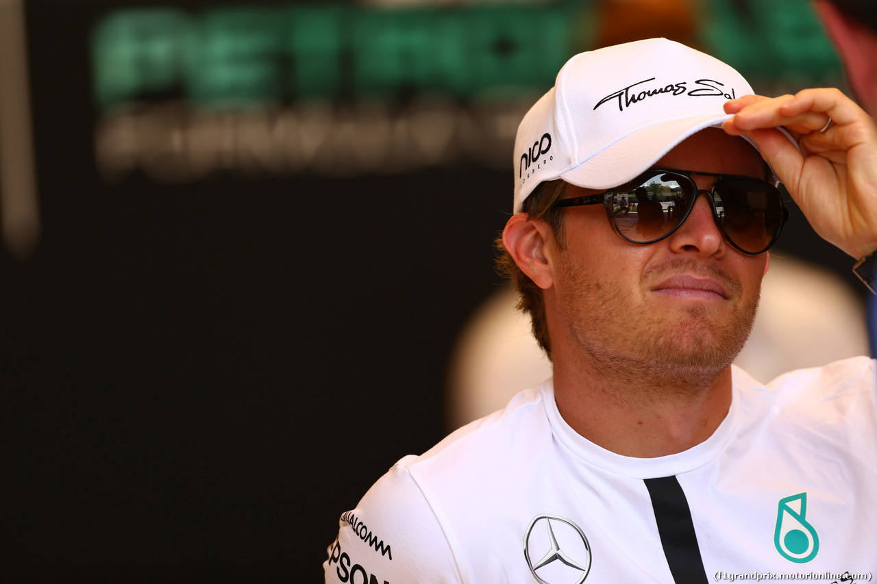 GP BAHRAIN, 16.04.2015 - Nico Rosberg (GER) Mercedes AMG F1 W06
