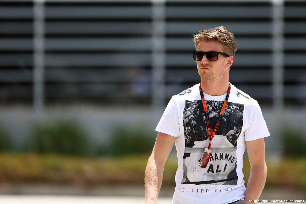 GP BAHRAIN, 16.04.2015 - Nico Hulkenberg (GER) Sahara Force India F1 VJM08