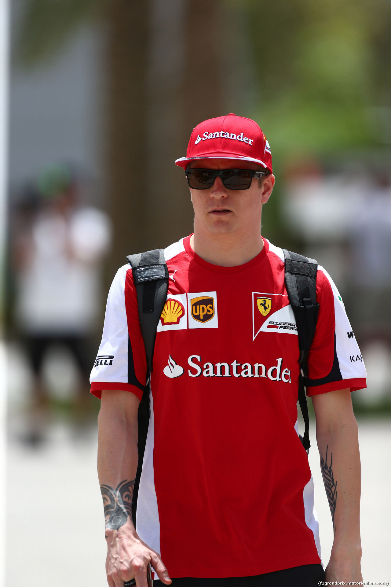GP BAHRAIN, 16.04.2015 - Kimi Raikkonen (FIN) Ferrari SF15-T