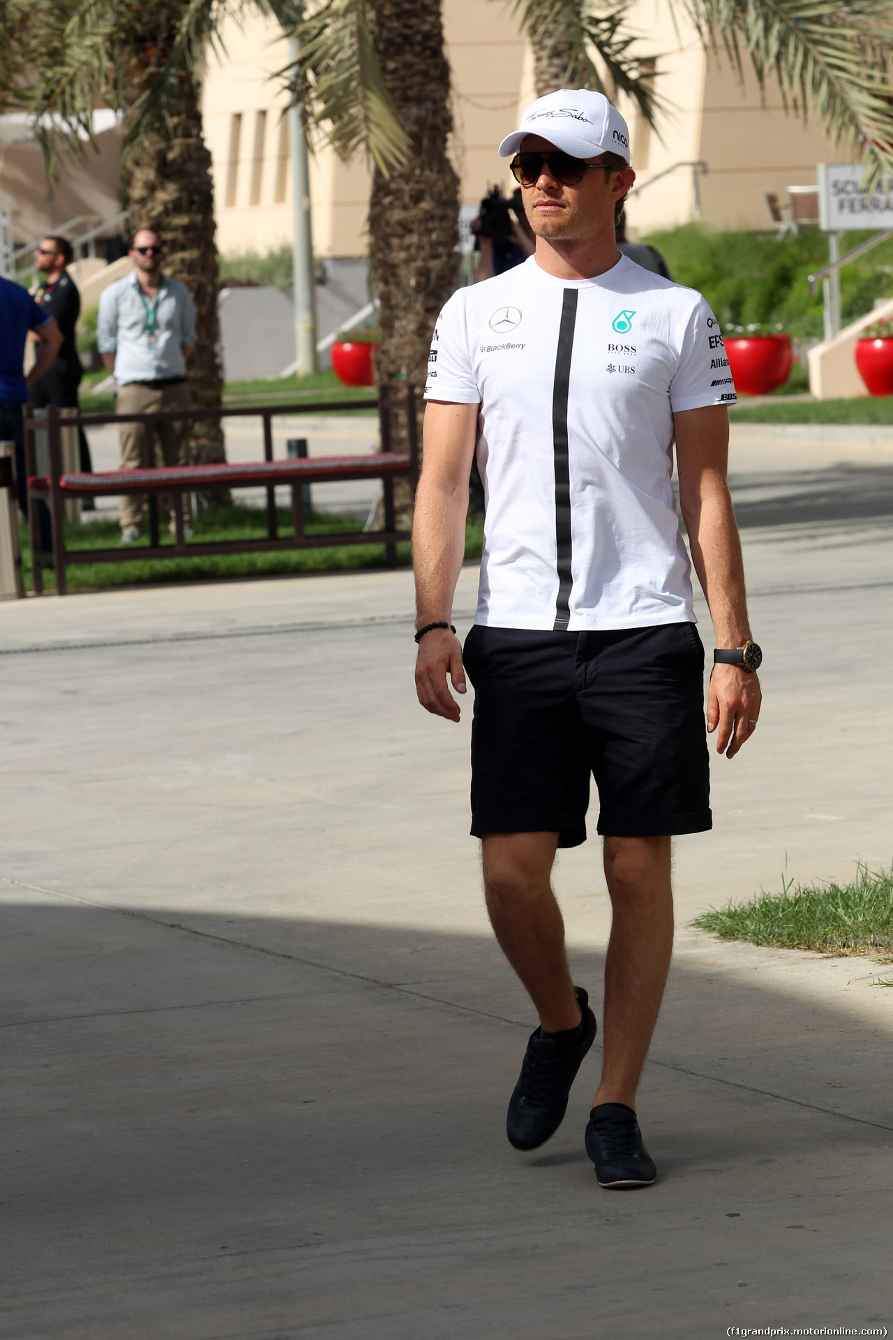 GP BAHRAIN, 16.04.2015 - Nico Rosberg (GER) Mercedes AMG F1 W06
