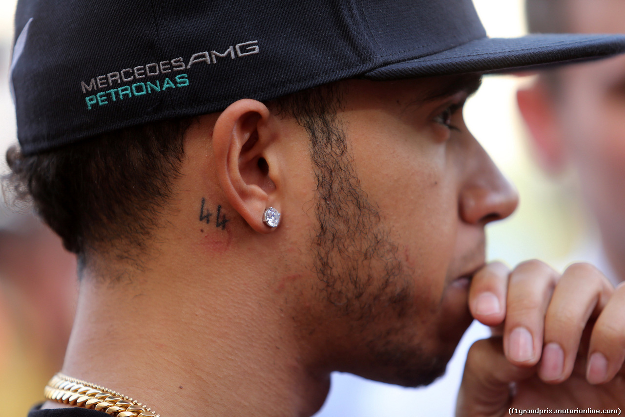 GP BAHRAIN, 16.04.2015 - Lewis Hamilton (GBR) Mercedes AMG F1 W06
