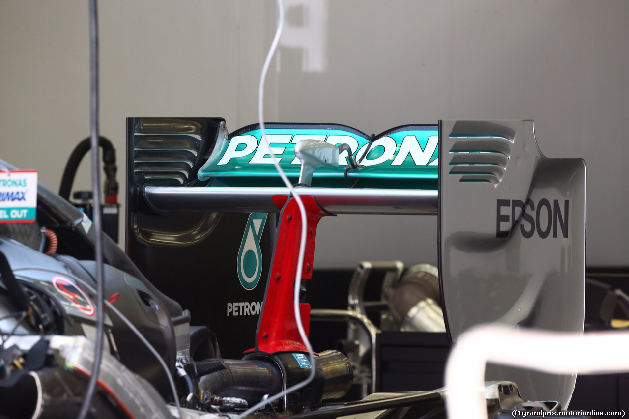 GP BAHRAIN, 16.04.2015 - Mercedes AMG F1 W06, detail