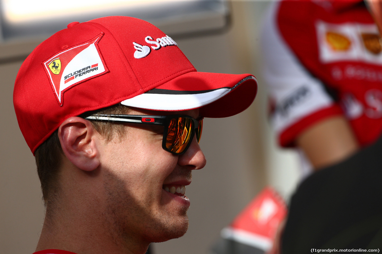 GP BAHRAIN, 16.04.2015 - Sebastian Vettel (GER) Ferrari SF15-T