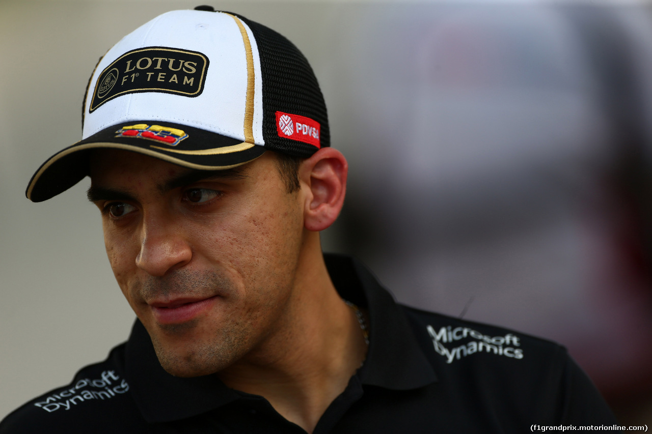 GP BAHRAIN, 16.04.2015 - Pastor Maldonado (VEN) Lotus F1 Team E23