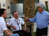 GP BAHRAIN, 16.04.2015 - Toto Wolff (GER) Mercedes AMG F1 Shareholder e Executive Director, Paddy Lowe (GBR) Mercedes AMG F1 Executive Director e Bernie Ecclestone (GBR), President e CEO of FOM