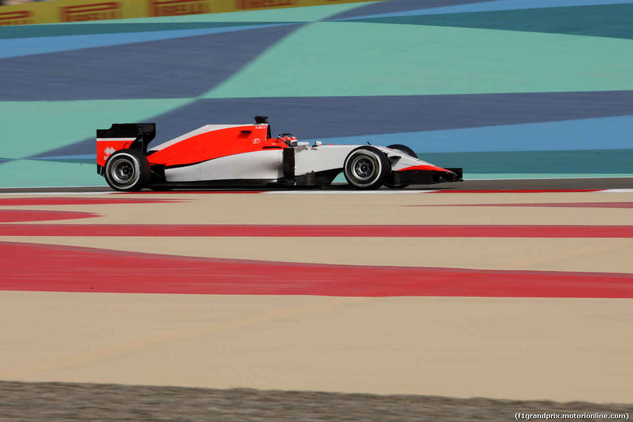 GP BAHRAIN, 18.04.2015 - Prove Libere 3, William Stevens (GBR) Manor Marussia F1 Team