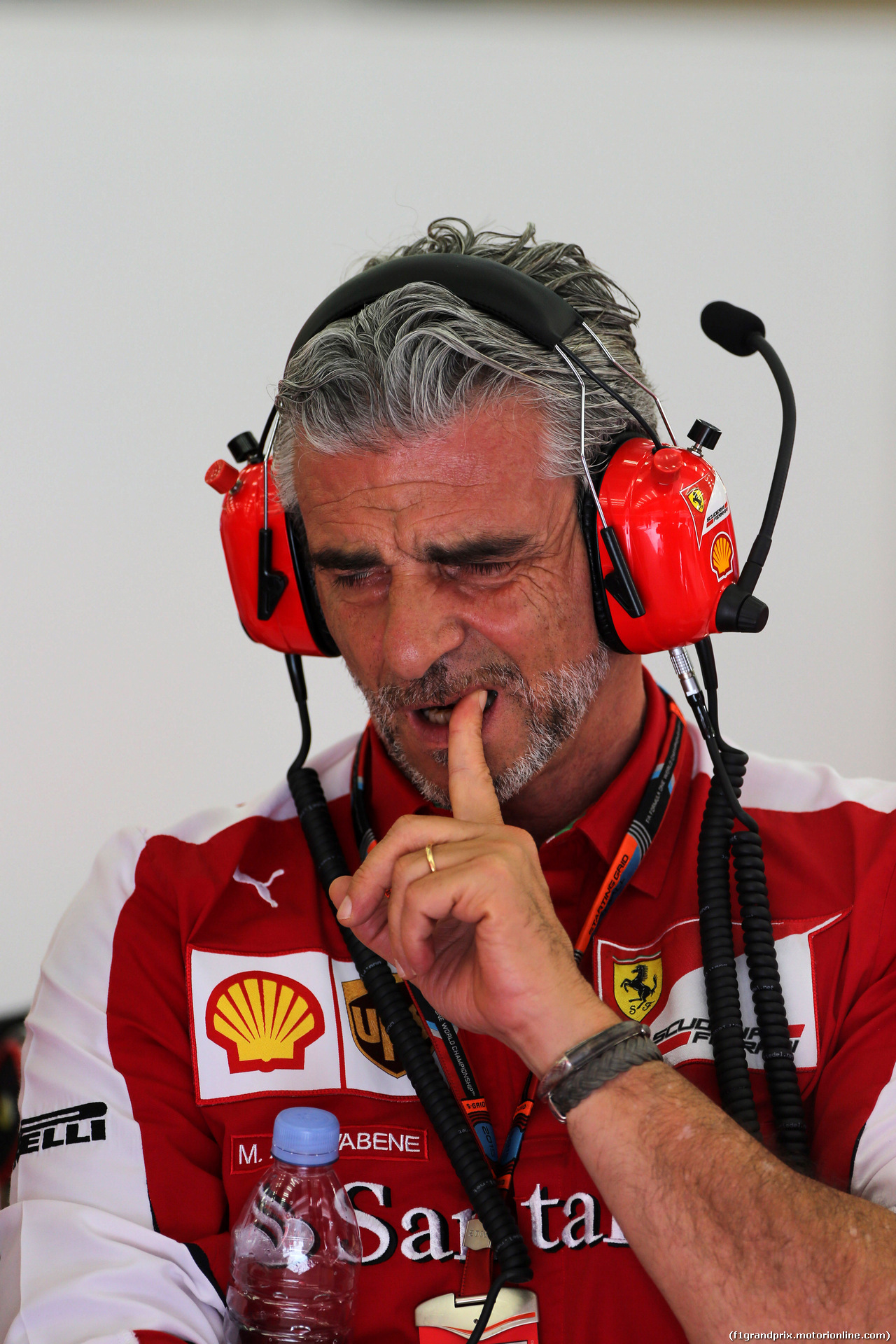 GP BAHRAIN, 18.04.2015 - Prove Libere 3, Maurizio Arrivabene (ITA) Ferrari Team Principal