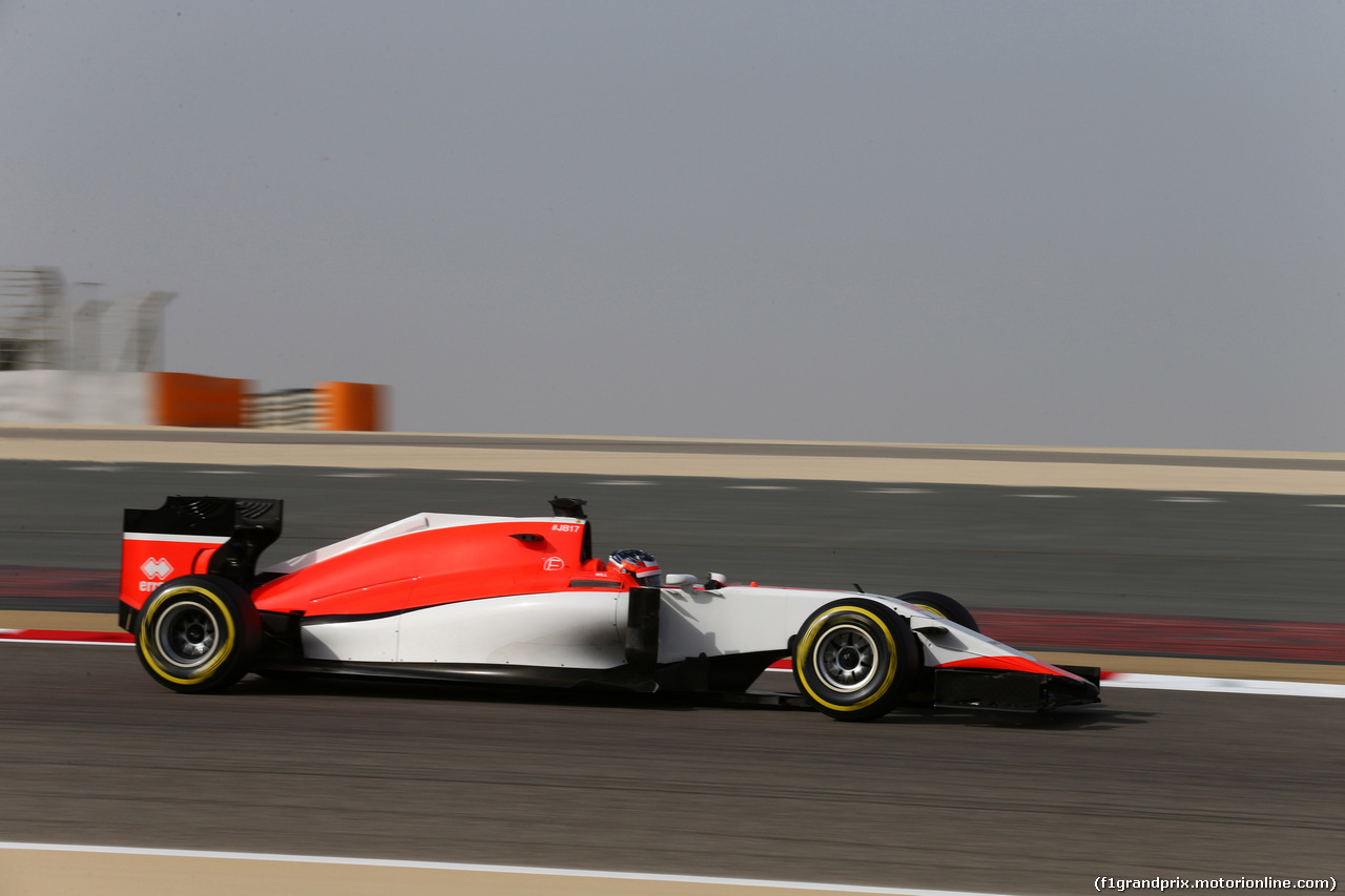 GP BAHRAIN, 18.04.2015 - Prove Libere 3, William Stevens (GBR) Manor Marussia F1 Team