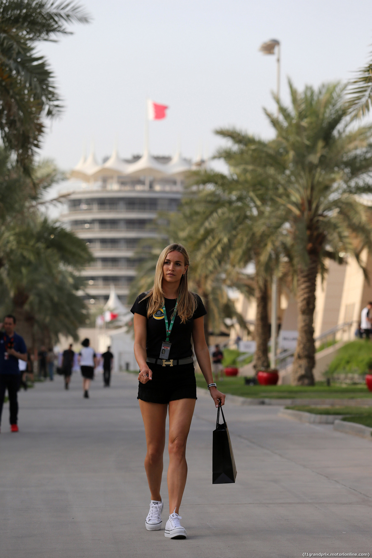 GP BAHRAIN, 18.04.2015 - Carmen Jordá (ESP) Test driver, Lotus Team