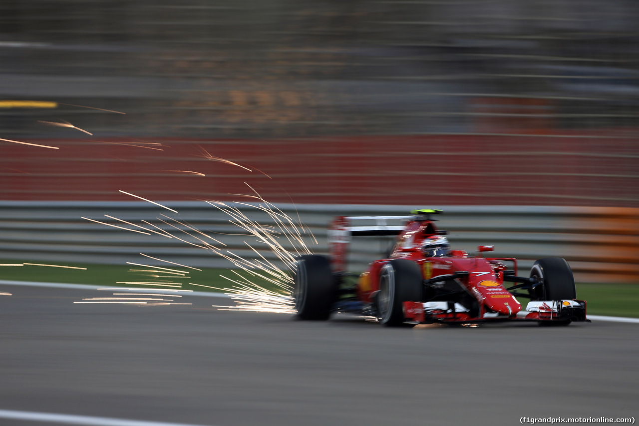 GP BAHRAIN, 18.04.2015 - Qualifiche, Kimi Raikkonen (FIN) Ferrari SF15-T