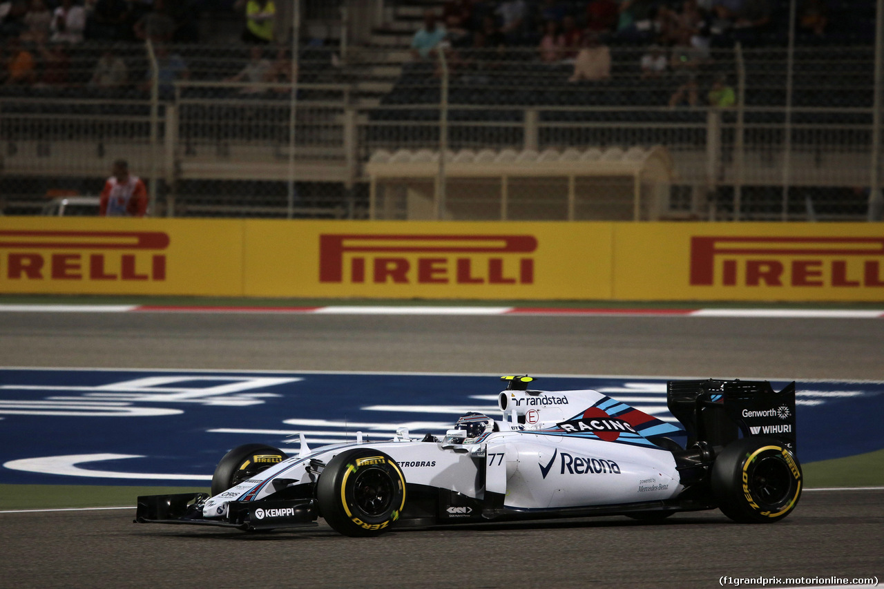 GP BAHRAIN, 18.04.2015 - Qualifiche, Valtteri Bottas (FIN) Williams F1 Team FW37