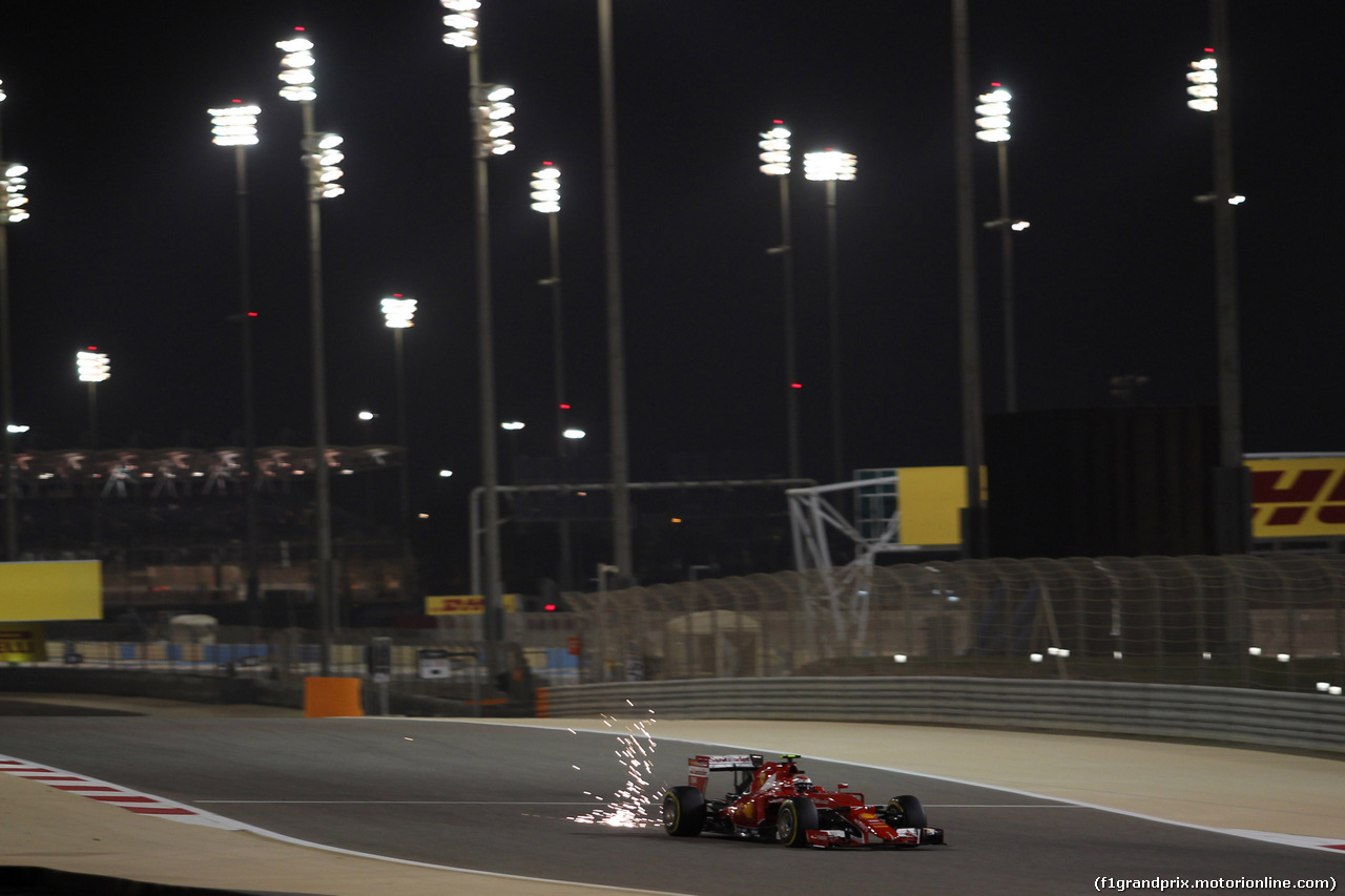 GP BAHRAIN, 18.04.2015 - Qualifiche, Kimi Raikkonen (FIN) Ferrari SF15-T