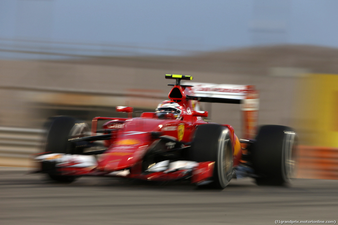 GP BAHRAIN, 18.04.2015 - Qualifiche, Kimi Raikkonen (FIN) Ferrari SF15-T