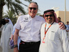 GP BAHRAIN, 18.04.2015 - (L to R): Mansour Ojjeh, McLaren shareholder with Crown Prince Shaikh Salman bin Isa Hamad Al Khalifa (BRN)