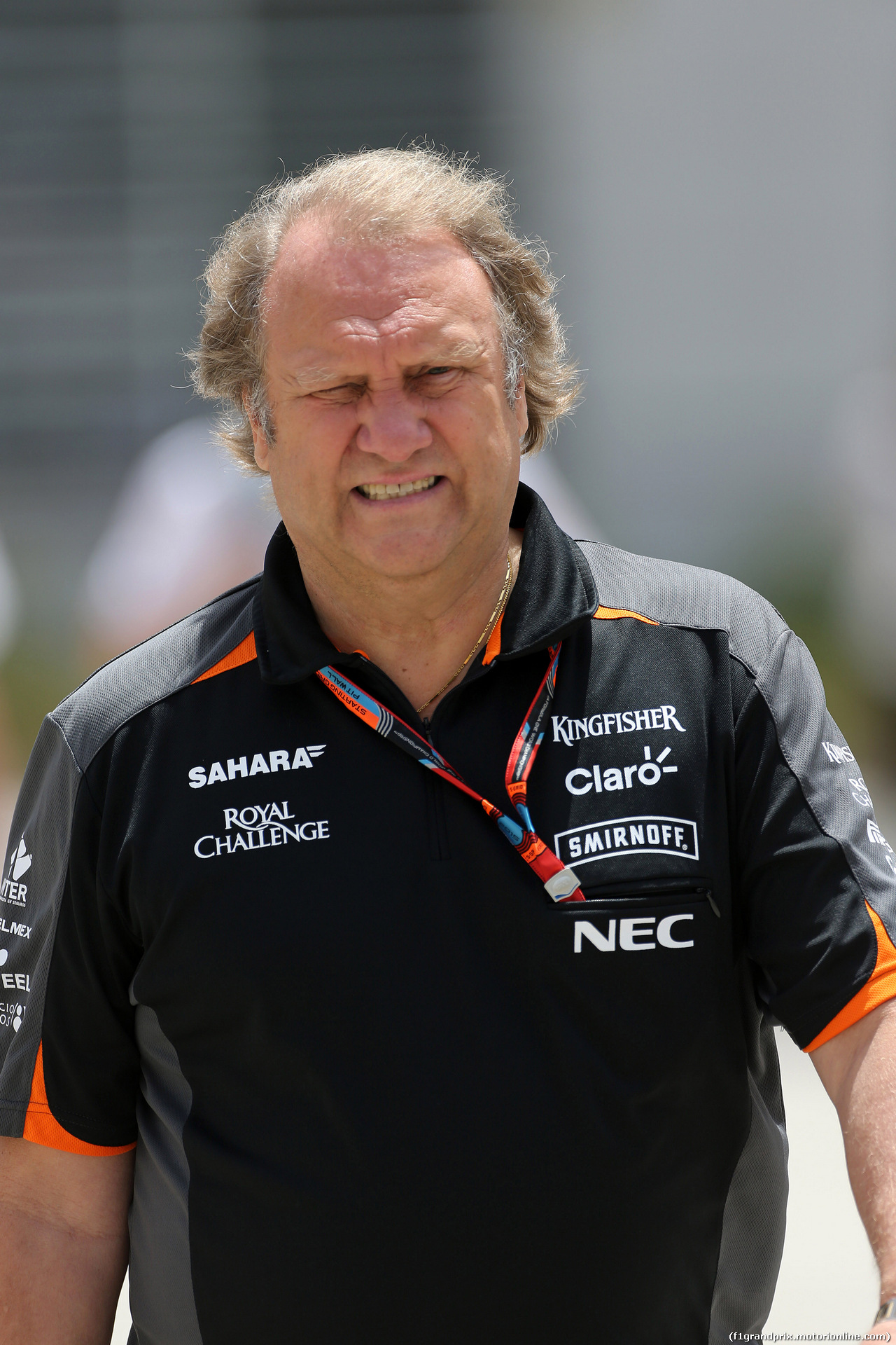 GP BAHRAIN, 17.04.2015 - Robert Fernley (GBR) Sahara Force India F1 Team Deputy Team Principal