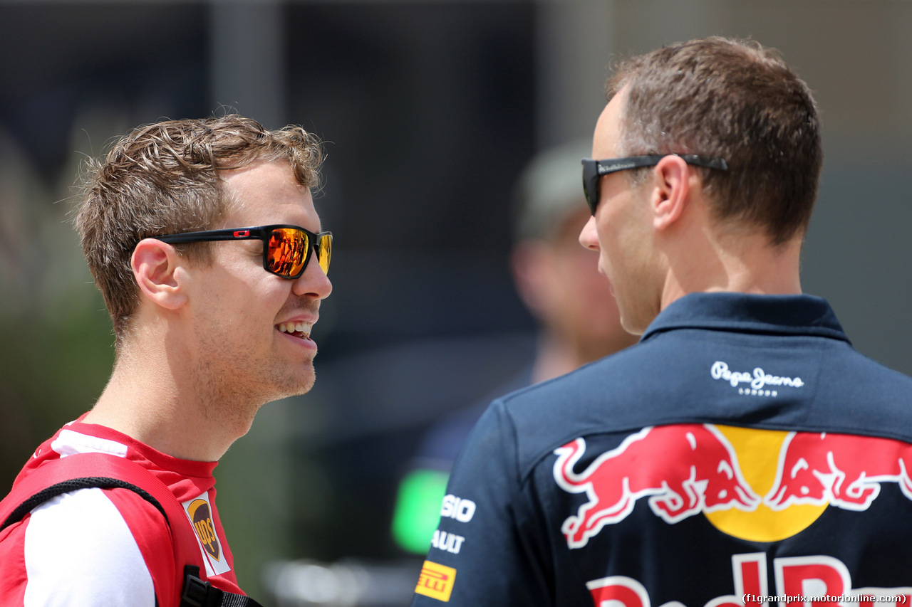 GP BAHRAIN, 17.04.2015 - Sebastian Vettel (GER) Ferrari SF15-T