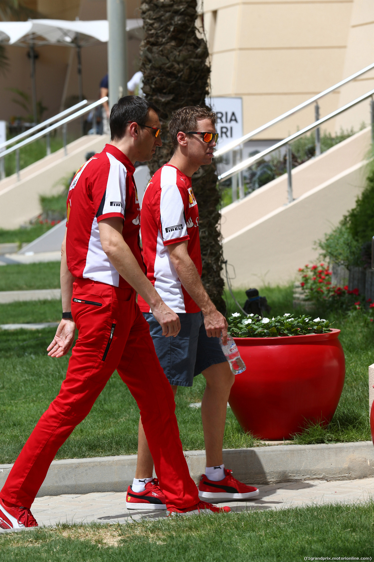 GP BAHRAIN, 17.04.2015 - Sebastian Vettel (GER) Ferrari SF15-T