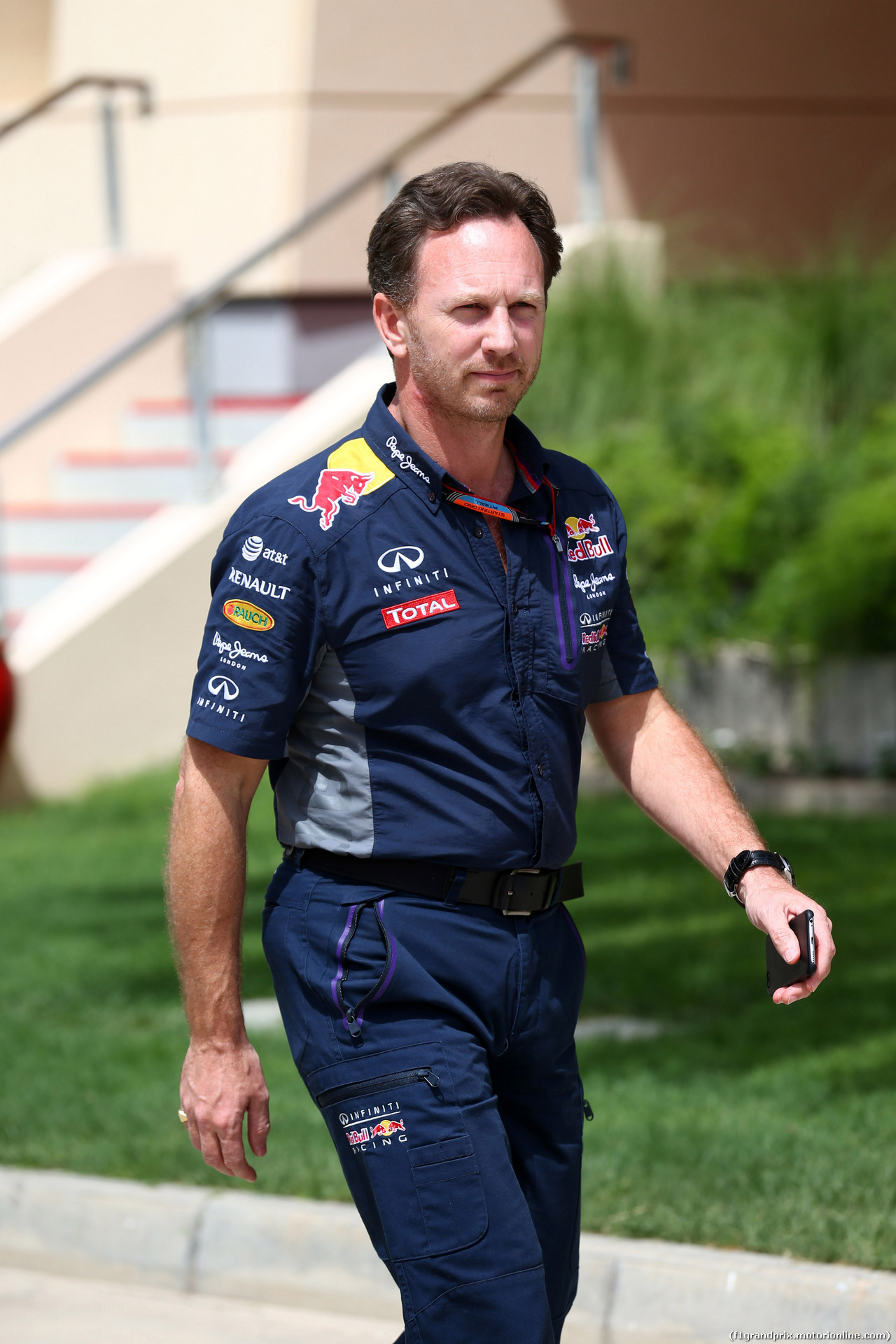 GP BAHRAIN, 17.04.2015 - Prove Libere 1, Christian Horner (GBR), Red Bull Racing, Sporting Director