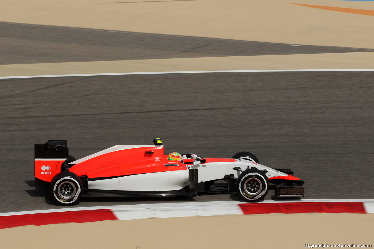 GP BAHRAIN, 17.04.2015 - Prove Libere 1, Roberto Merhi (ESP) Manor Marussia F1 Team
