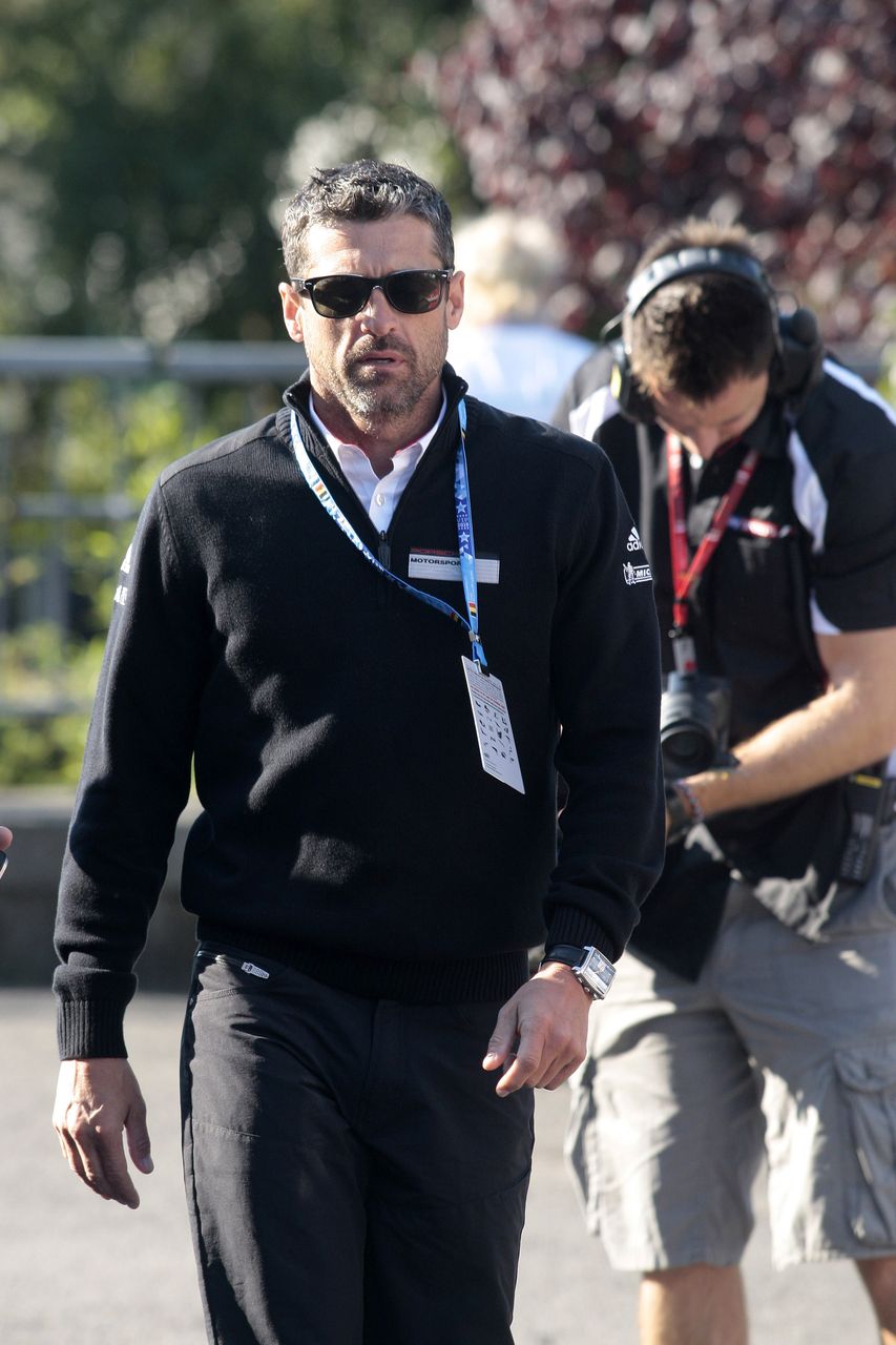 GP BELGIO, 23.08.2015 - Patrick Dempsey (USA) Actor