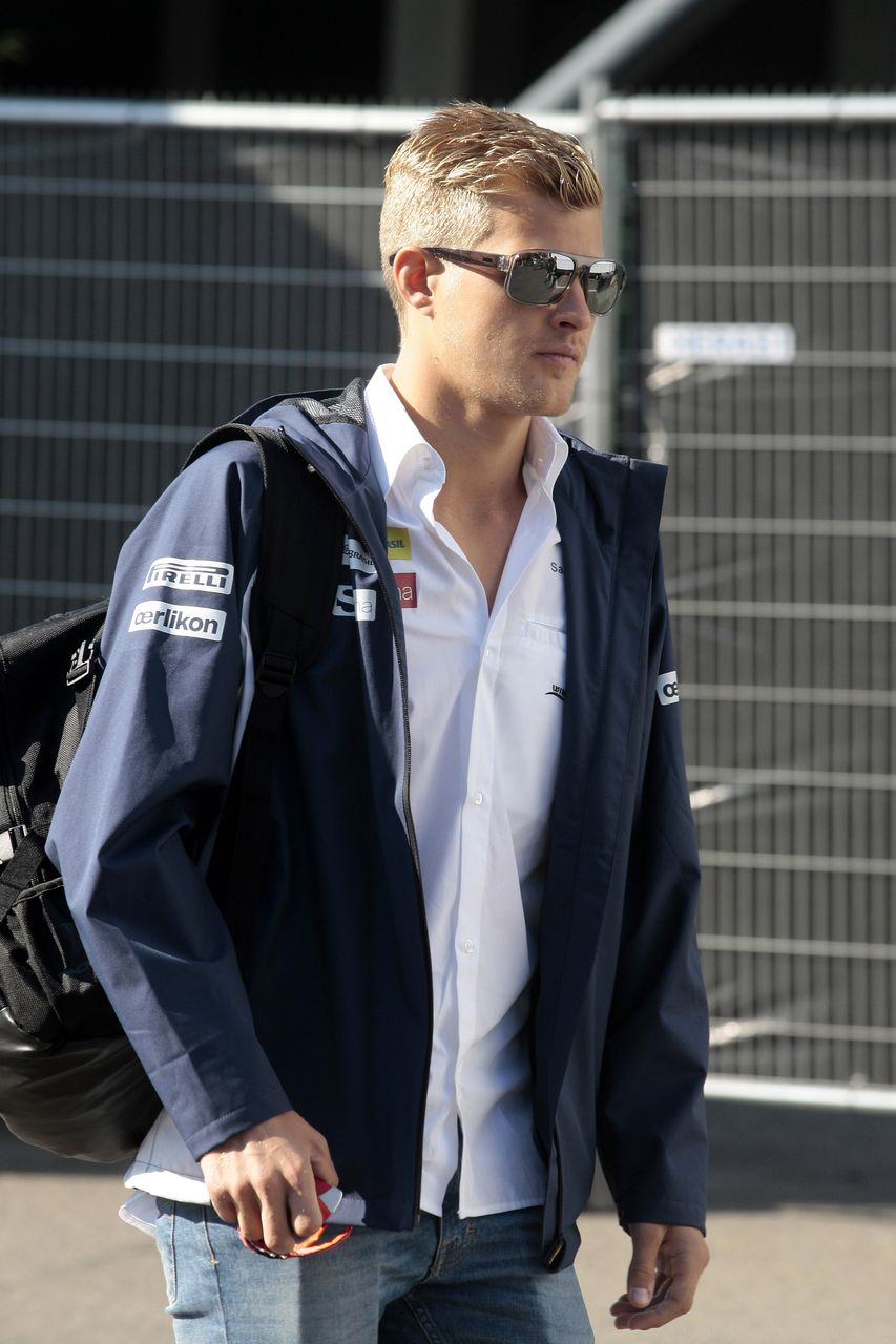 GP BELGIO, 23.08.2015 - Marcus Ericsson (SUE) Sauber C34