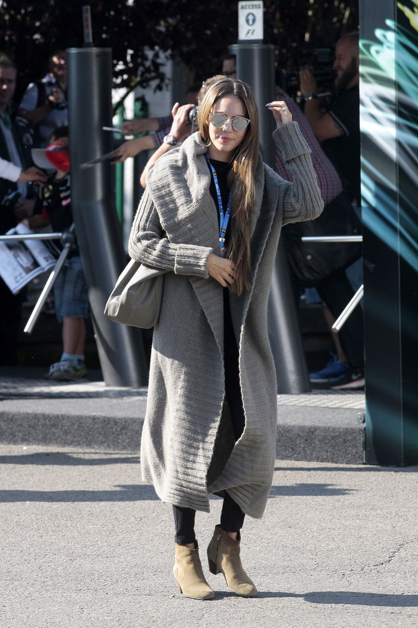 GP BELGIO, 23.08.2015 - Jessica Michibata (GBR), wife of Jenson Button (GBR)