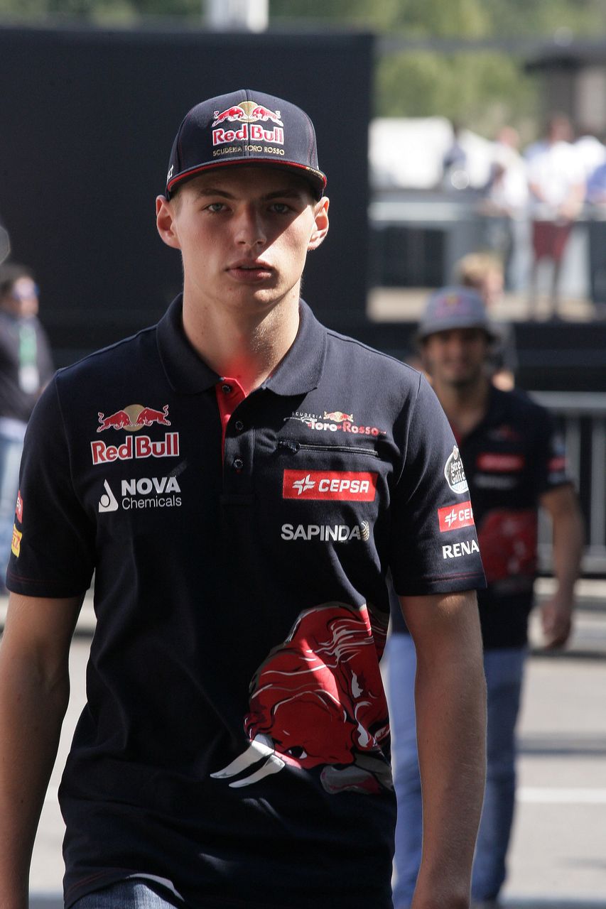GP BELGIO, 23.08.2015 - Max Verstappen (NED) Scuderia Toro Rosso STR10