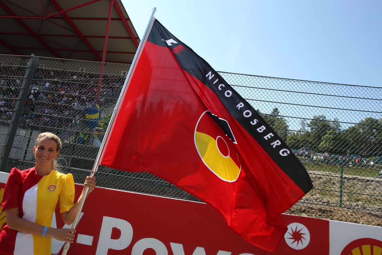 GP BELGIO, 23.08.2015 - Gara, griglia Ragazza