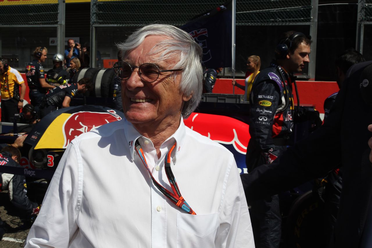GP BELGIO, 23.08.2015 - Gara, Bernie Ecclestone (GBR), President e CEO of FOM