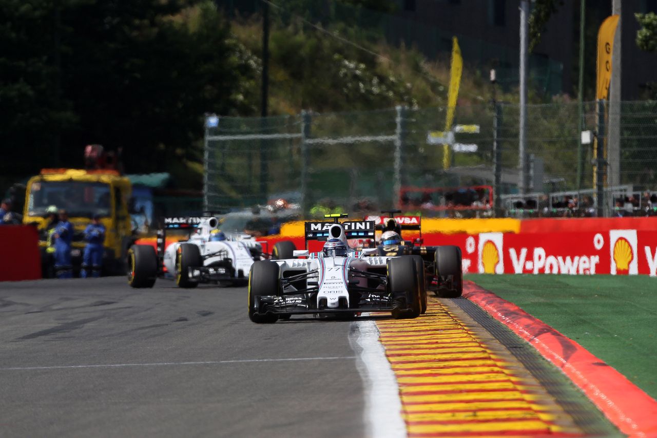 GP BELGIO, 23.08.2015 - Gara, Valtteri Bottas (FIN) Williams F1 Team FW37