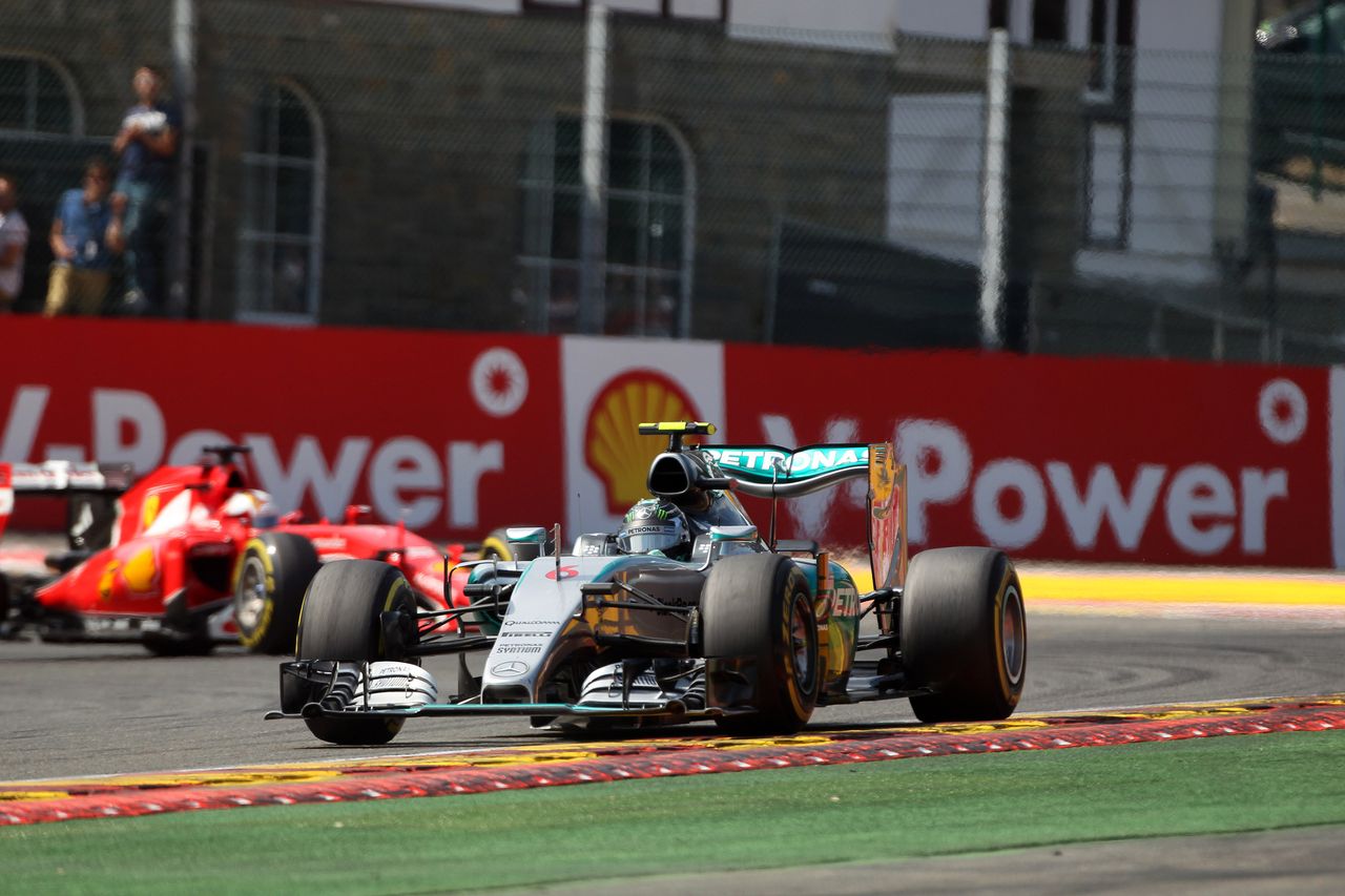 GP BELGIO, 23.08.2015 - Gara, Nico Rosberg (GER) Mercedes AMG F1 W06