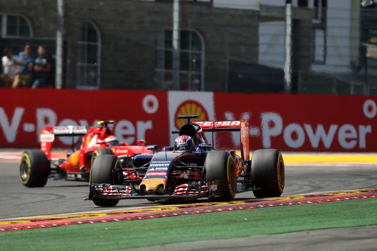 GP BELGIO, 23.08.2015 - Gara, Max Verstappen (NED) Scuderia Toro Rosso STR10