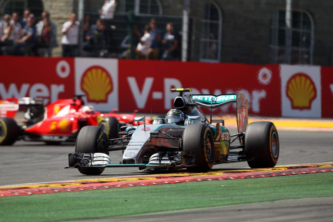GP BELGIO, 23.08.2015 - Gara, Nico Rosberg (GER) Mercedes AMG F1 W06