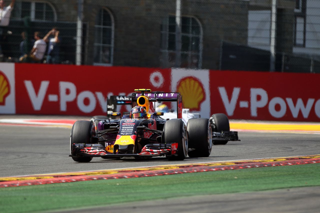 GP BELGIO, 23.08.2015 - Gara, Daniil Kvyat (RUS) Red Bull Racing RB11