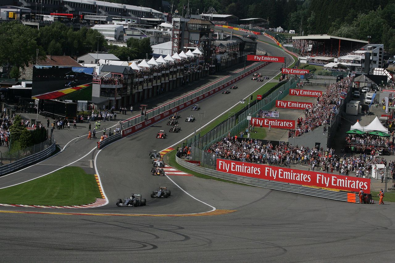 GP BELGIO, 23.08.2015 - Gara, Start of the race