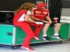 GP BELGIO, 23.08.2015 - Stefania Boccoli (ITA) Ferrari PR Officer e Kimi Raikkonen (FIN) Ferrari SF15-T