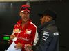 GP BELGIO, 23.08.2015 - Sebastian Vettel (GER) Ferrari SF15-T e Lewis Hamilton (GBR) Mercedes AMG F1 W06