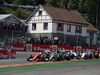 GP BELGIO, 23.08.2015 - Gara, Sebastian Vettel (GER) Ferrari SF15-T e Nico Rosberg (GER) Mercedes AMG F1 W06