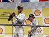 GP BELGIO, 23.08.2015 - Gara, 1st position Lewis Hamilton (GBR) Mercedes AMG F1 W06 e secondo Nico Rosberg (GER) Mercedes AMG F1 W06