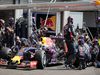 GP BELGIO, 23.08.2015 - Gara, Pit stop, Daniel Ricciardo (AUS) Red Bull Racing RB11