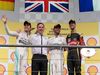 GP BELGIO, 23.08.2015 - Gara, 1st position Lewis Hamilton (GBR) Mercedes AMG F1 W06