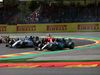 GP BELGIO, 23.08.2015 - Gara, Nico Rosberg (GER) Mercedes AMG F1 W06 e Valtteri Bottas (FIN) Williams F1 Team FW37